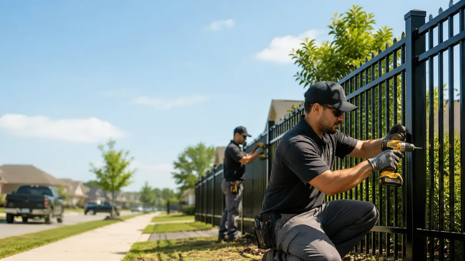 Metal Fence Installation in Penfield, NY